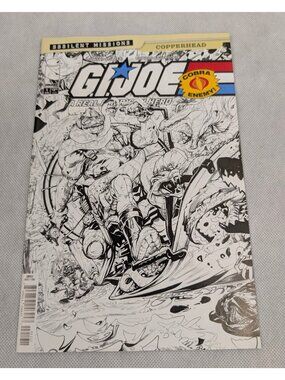 GI Joe ARAH SSSilent Missions COPPERHEAD #1  1:10 Porter B&W Image 2026